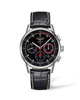 Orologio Longines Uomo Column-Wheel Cronograph in Acciaio L47544524 - L47544524
